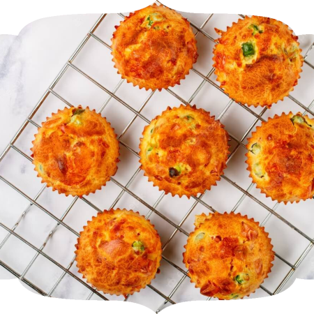 Arishe-und-getrocknete-Tomaten-Muffins